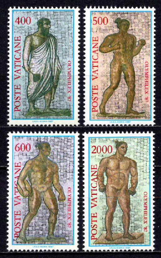 Vatikanas, pilna serija, MiNr 916-919 MNH**