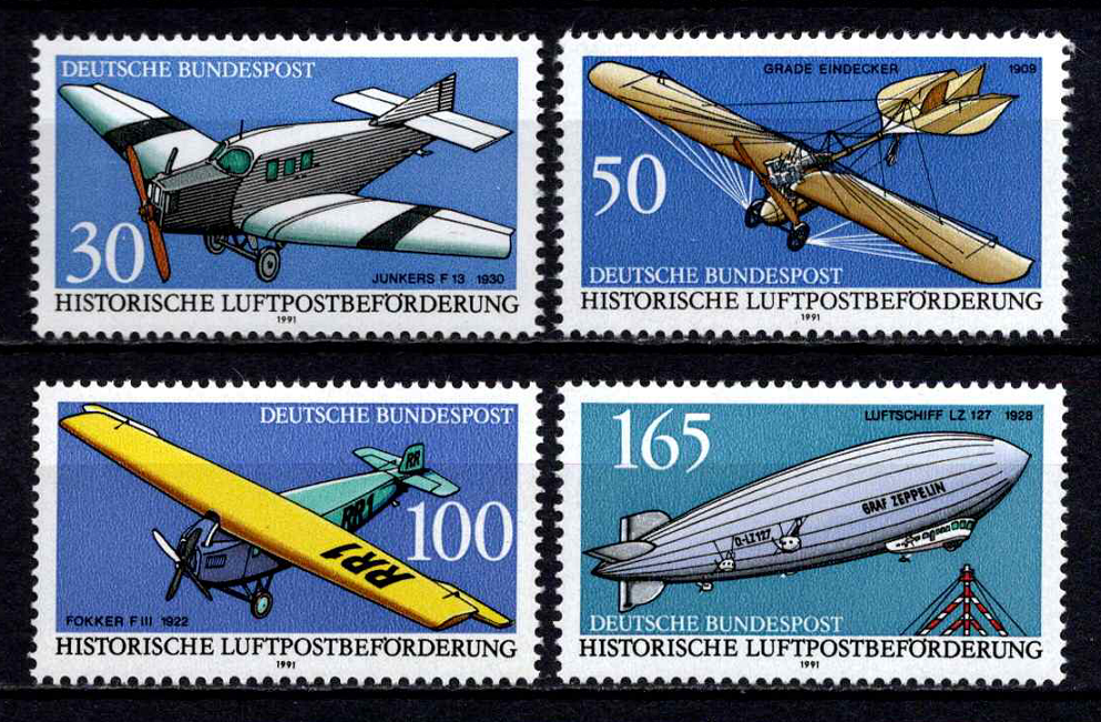 Vokietija, pilna serija, MiNr 1522-1525 MNH**