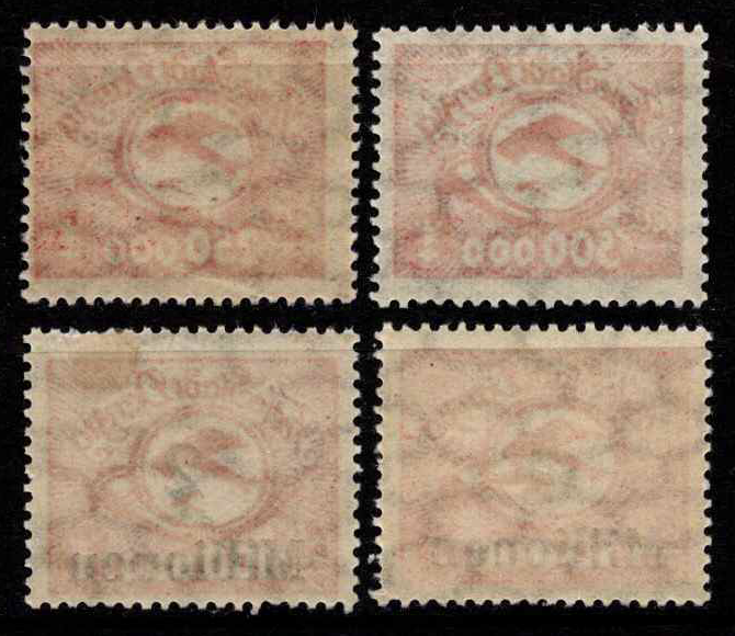 Laisvasis miestas Danzigas, pilna Oro pašto serija, MiNr 177-180 MH*