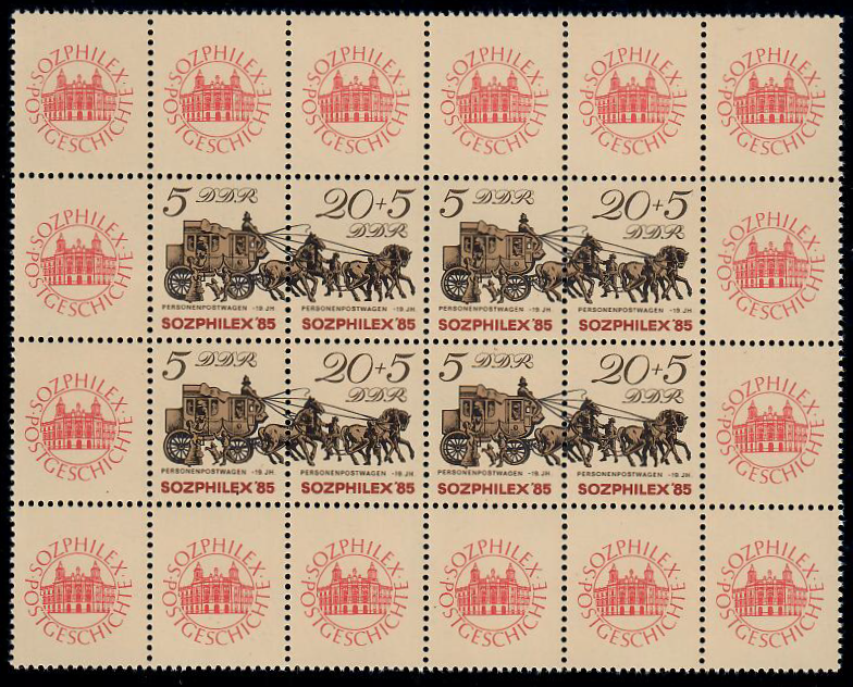 Vokietijos Demokratinė Respublika (VDR), pilna serija, MiNr 2965-2966 MNH**