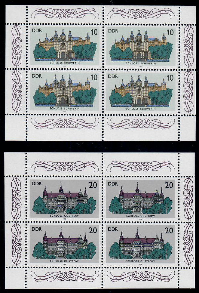 Vokietijos Demokratinė Respublika (VDR), MiNr 3032-3033 MNH** T