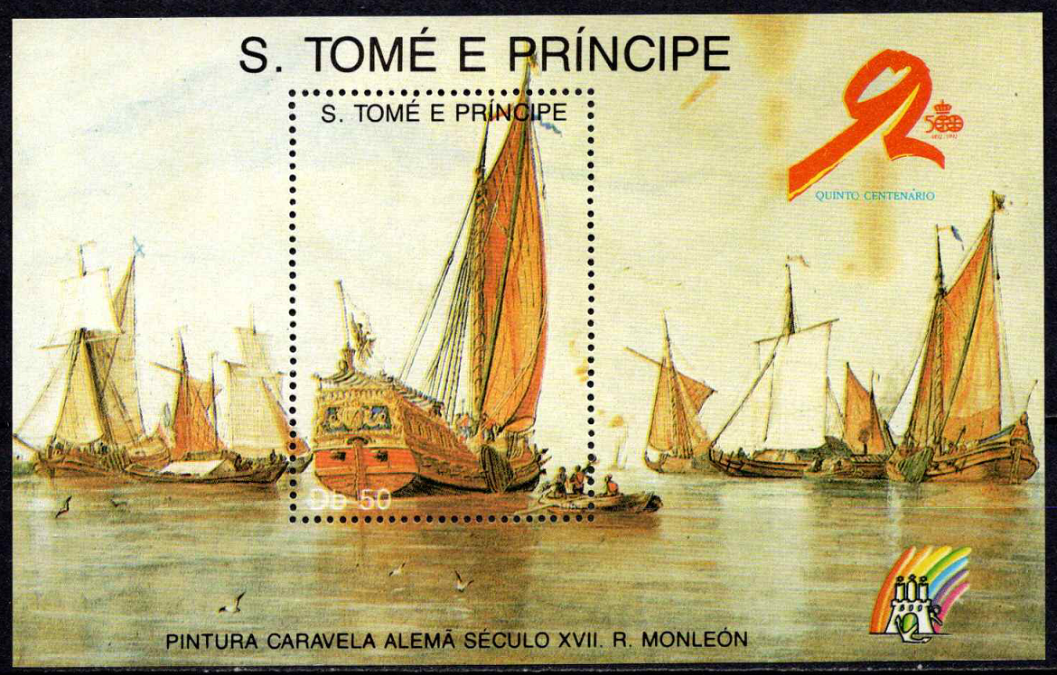 San Tomė ir Prinsipė, blokas Nr. 202, MiNr 1135 MNH**