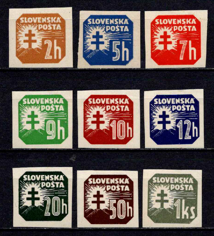 Slovakija, pilna serija, MiNr 54-65 (X) MNH**