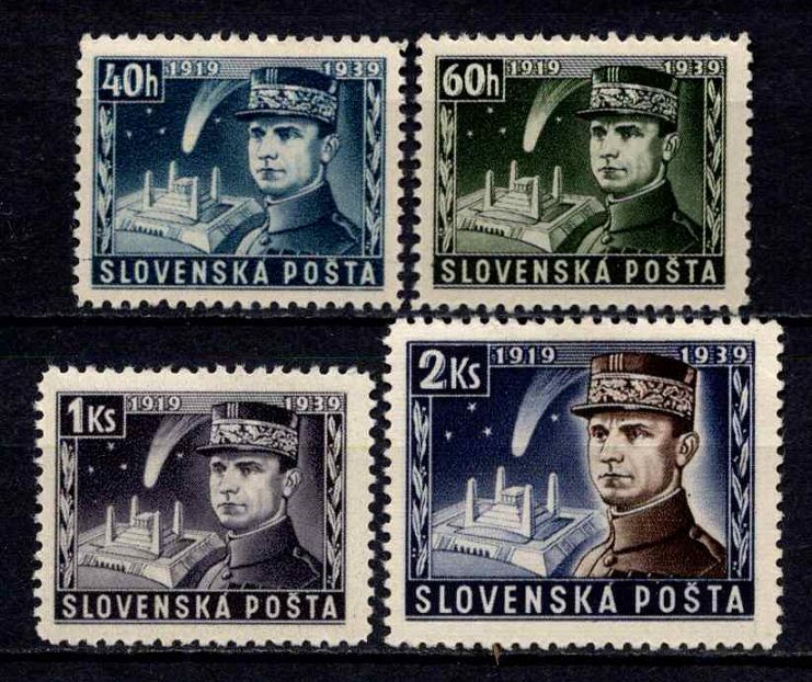 Slovakija, pilna serija, MiNr I-IV MNH**