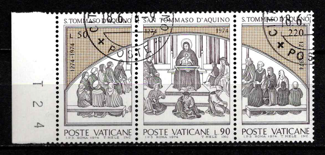 Vatikanas, pilna serija, MiNr 640-642 Used (O)