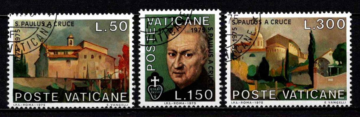 Vatikanas, pilna serija, MiNr 672-674 Used (O)