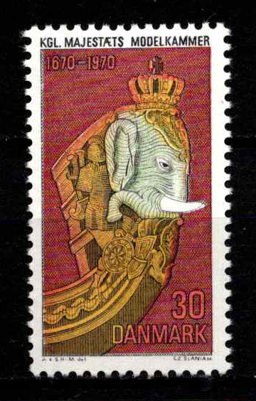 Danija, MiNr 496 MNH**