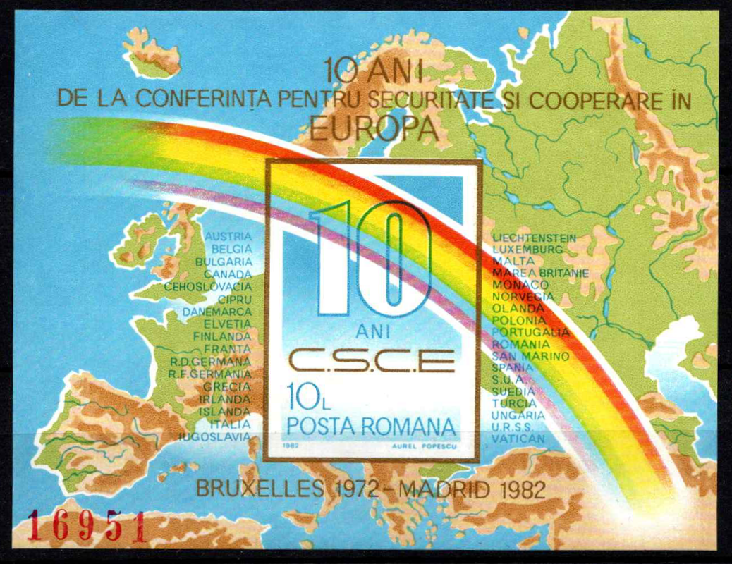 Rumunija, blokas Nr 190 MiNr 3896 MNH**