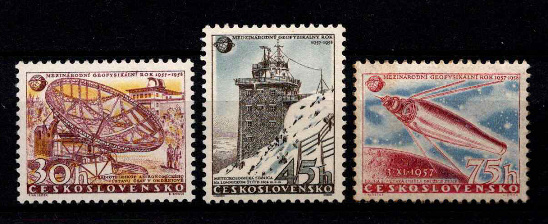 Čekoslovakija, pilna serija, MiNr 1055-1057 MNH**