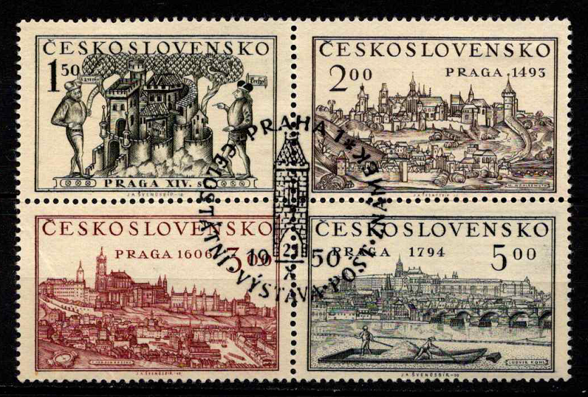 Čekoslovakija, pilna serija, MiNr 630-633 Used (O)