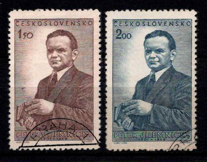 Čekoslovakija, pilna serija, MiNr 699-700 Used (O)
