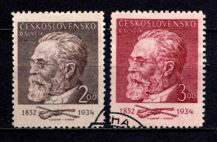 Čekoslovakija, pilna serija, MiNr 715-716 Used (O)