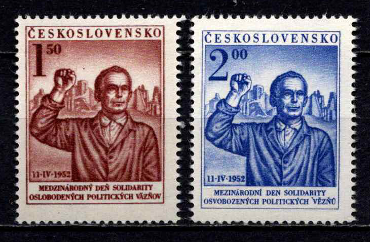 Čekoslovakija, pilna serija, MiNr 719-720 MNH**