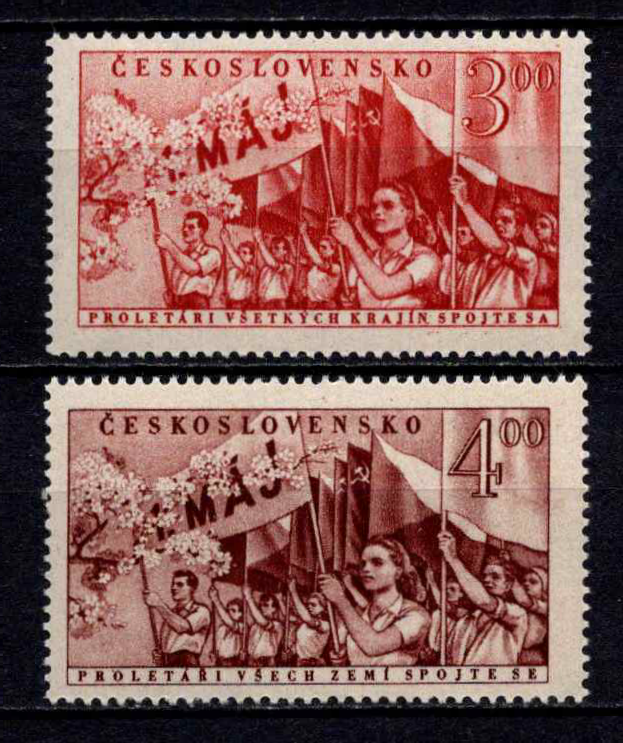 Čekoslovakija, pilna serija, MiNr 727-728 MNH**