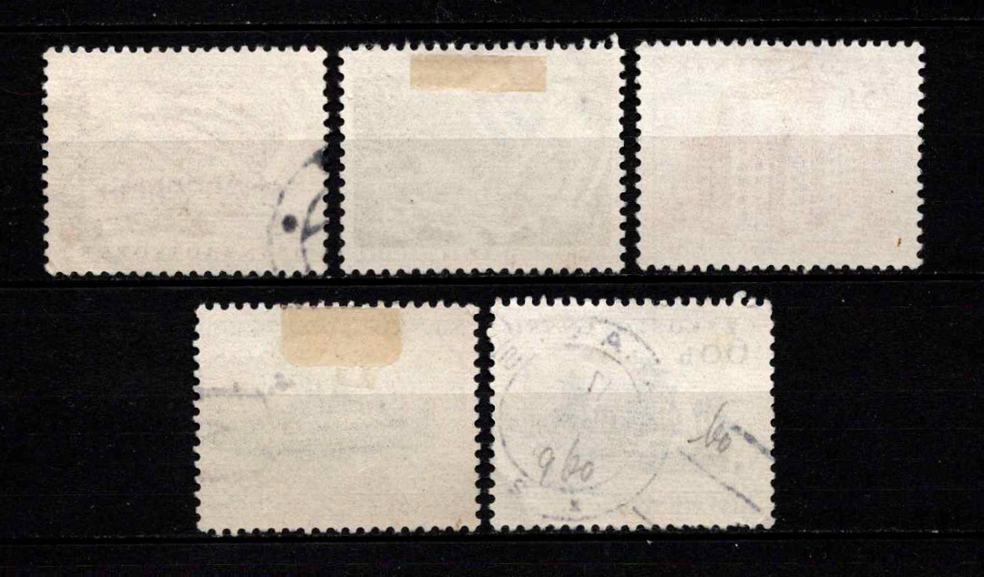 Čekoslovakija, pilna serija, MiNr 949-953 Used (O)