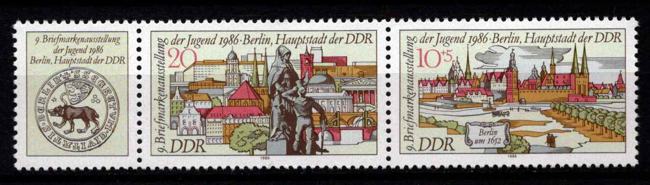 Vokietijos Demokratinė Respublika (VDR), pilna serija, MiNr 3030-3031 MNH**