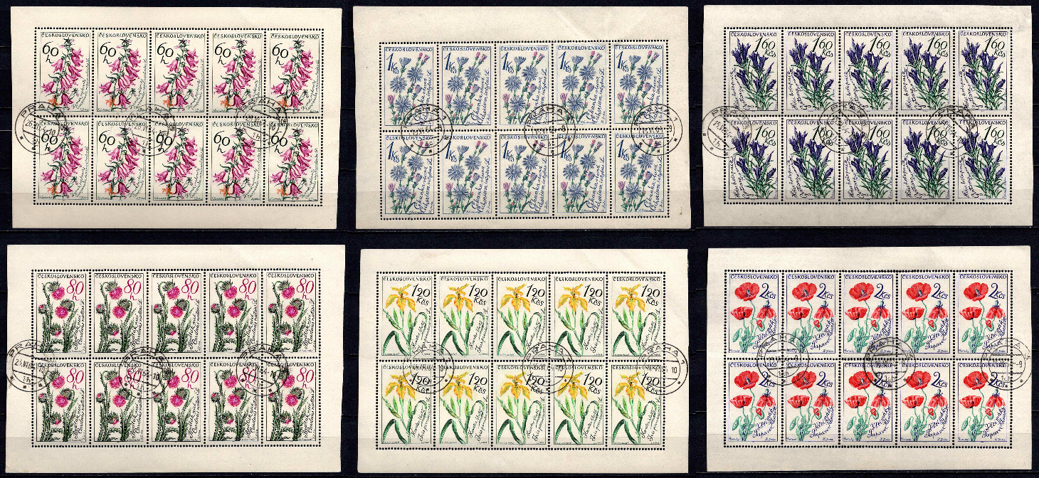 Čekoslovakija, pilna serija, MiNr 1471-1476 Used (O)