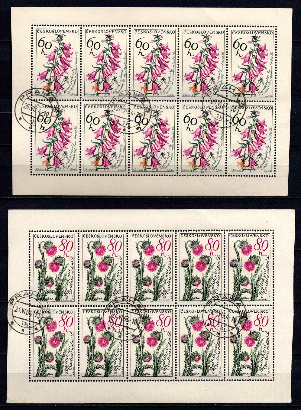 Čekoslovakija, pilna serija, MiNr 1471-1476 Used (O)