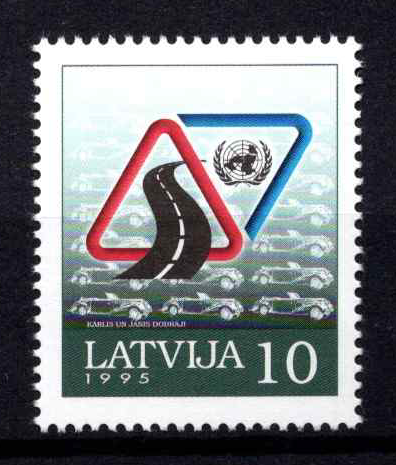 Latvija, MiNr 393 MNH**