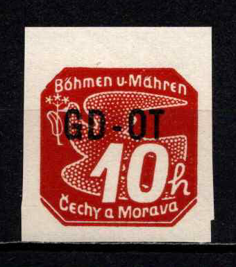 Vokietijos Reichas, Čekijos okupacija, MiNr 51 MNH**