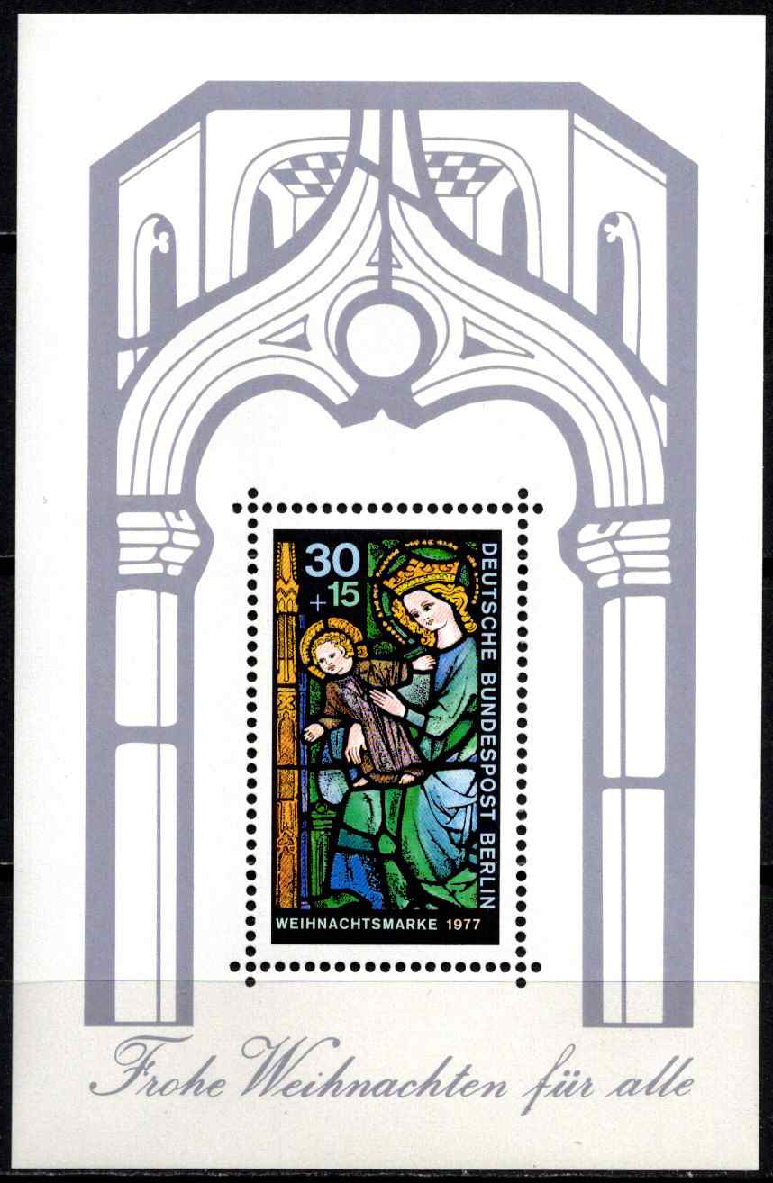 Vokietija, Vakarų Berlynas, blokas Nr. 6, MiNr 560 MNH**