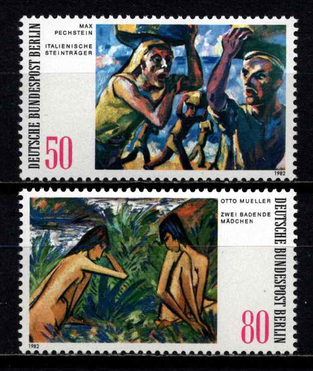 Vokietija, Vakarų Berlynas, pilna serija, MiNr 678-679 MNH**