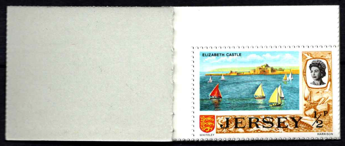 Džersis, mini pašto ženklų knygutė Nr. 0-13, MiNr 34, 39-40 MNH**
