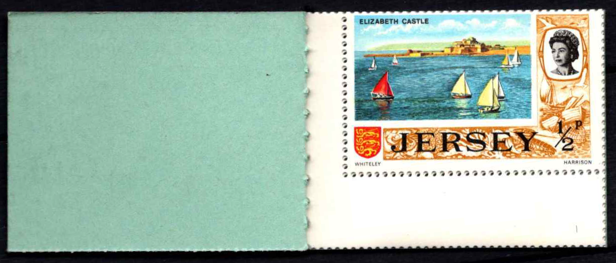 Džersis, mini pašto ženklų knygutė Nr. 0-10, MiNr 34, 38-39 MNH**