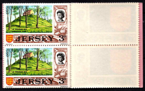 Džersis, mini pašto ženklų knygutė Nr. 0-9, MiNr 38-39 MNH**