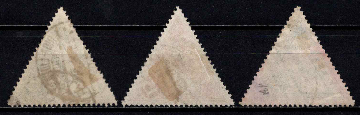 Latvija, oro paštas, pilna serija, MiNr 129-131 Used (O)