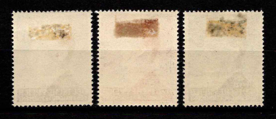 Vokietijos Reichas, Lenkijos okupacija, pilna serija, MiNr 101-103 MH*