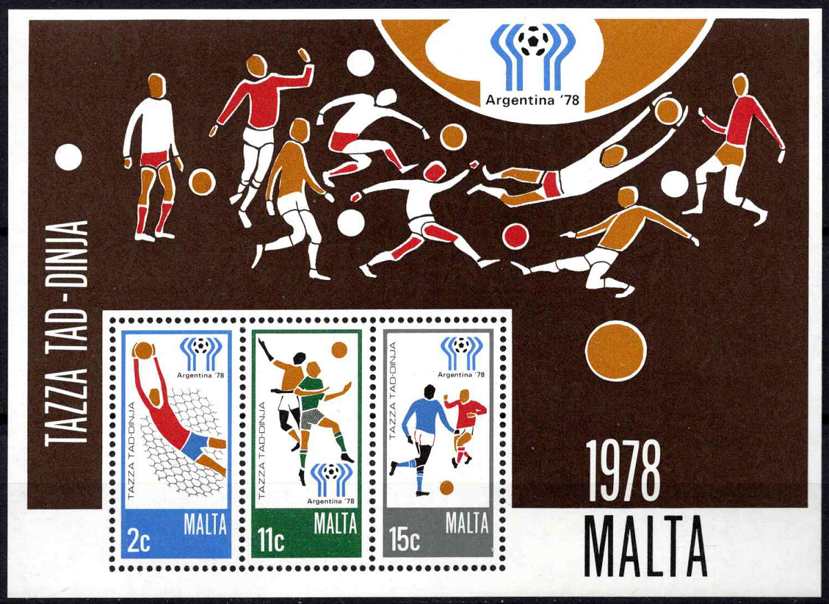 Malta, blokas Nr. 5, MiNr 571-573 MNH**