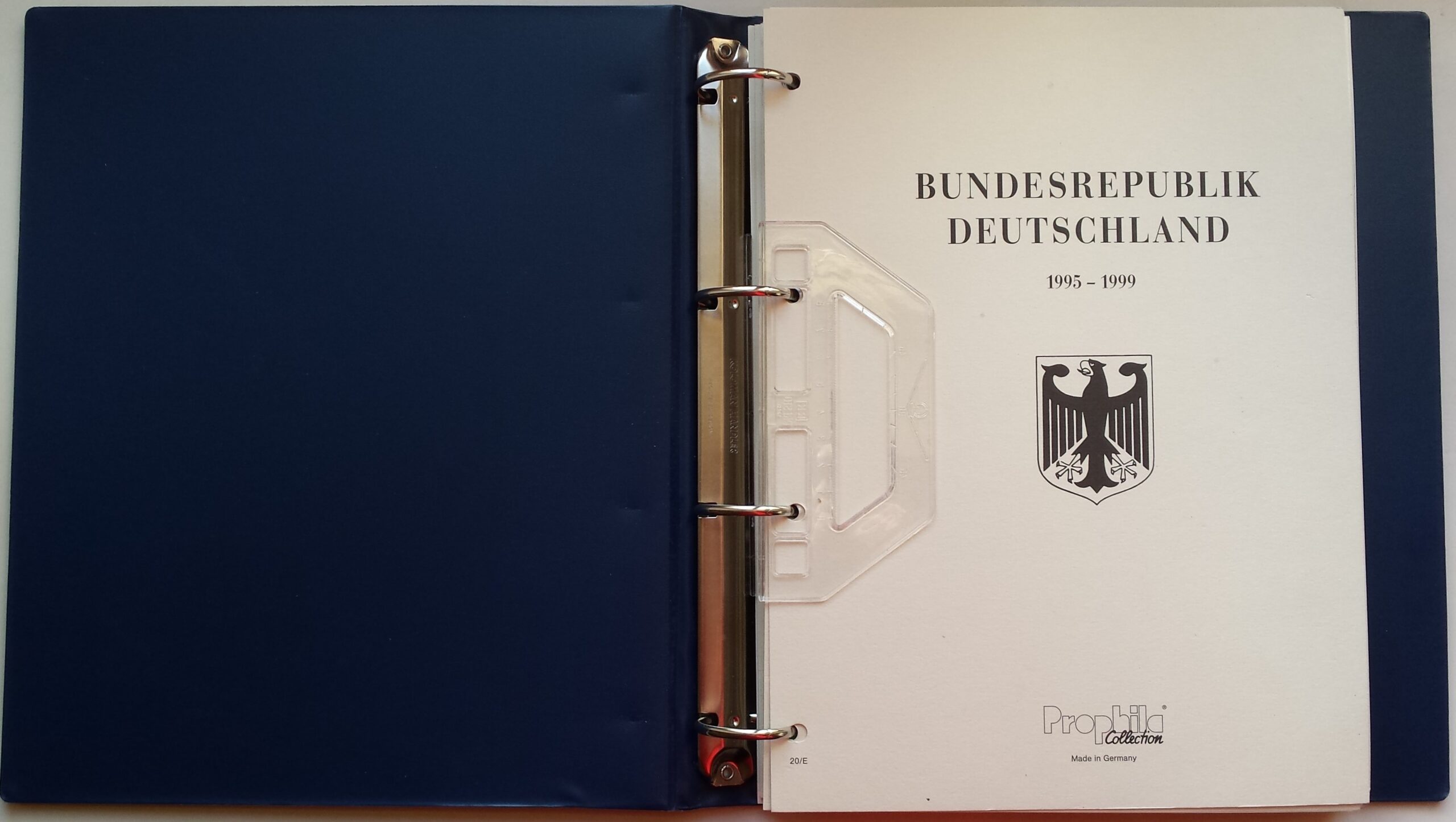 Vokietijos (VFR) 1995-1999 metų pašto ženklų kolekcija Prophila albume MNH**