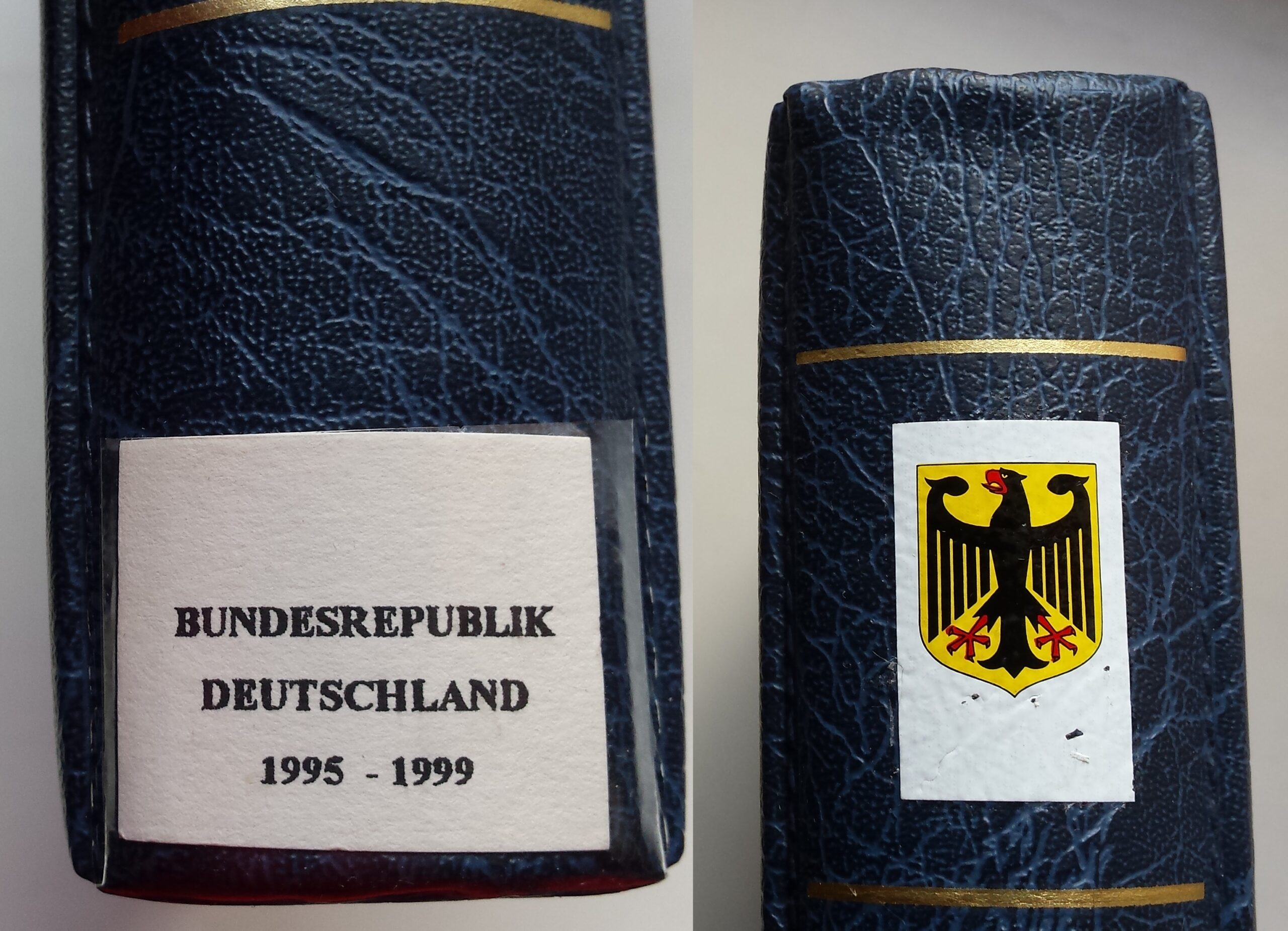 Vokietijos (VFR) 1995-1999 metų pašto ženklų kolekcija Prophila albume MNH** Vokietijos (VFR) 1995-1999 metų pašto ženklų kolekcija Prophila albume MNH**