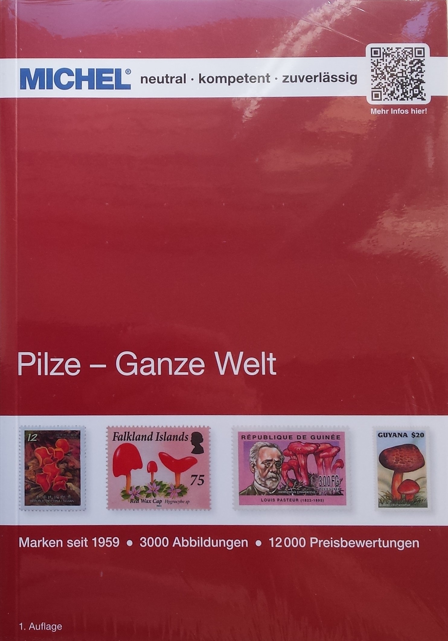 Teminis pašto ženklų katalogas MICHEL "Grybai – visas pasaulis" (1 leidimas)