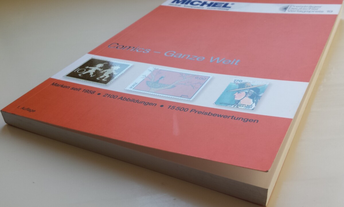Teminis pašto ženklų katalogas MICHEL "Komiksai – visas pasaulis" (1 leidimas)