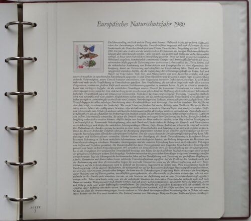 Teminė kolekcija "Europos gamtos apsaugos metai", BOREK albume