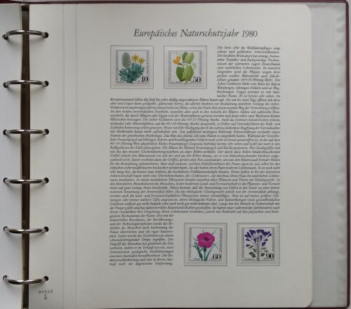 Teminė kolekcija "Europos gamtos apsaugos metai", BOREK albume