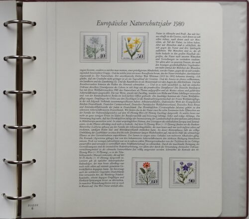 Teminė kolekcija "Europos gamtos apsaugos metai", BOREK albume