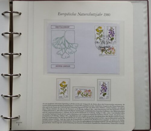 Teminė kolekcija "Europos gamtos apsaugos metai", BOREK albume