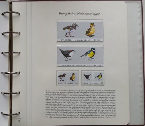 Teminė kolekcija "Europos gamtos apsaugos metai", BOREK albume