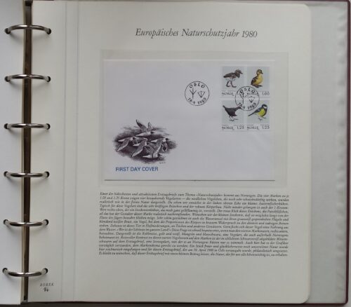 Teminė kolekcija "Europos gamtos apsaugos metai", BOREK albume