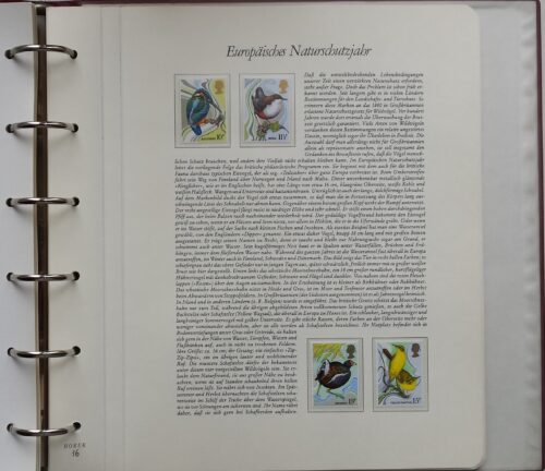 Teminė kolekcija "Europos gamtos apsaugos metai", BOREK albume
