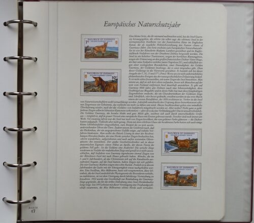 Teminė kolekcija "Europos gamtos apsaugos metai", BOREK albume
