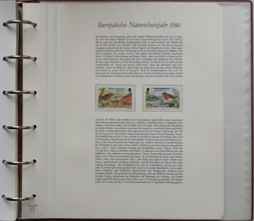 Teminė kolekcija "Europos gamtos apsaugos metai", BOREK albume
