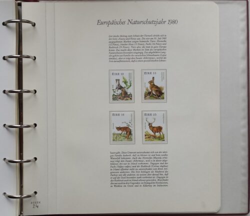 Teminė kolekcija "Europos gamtos apsaugos metai", BOREK albume