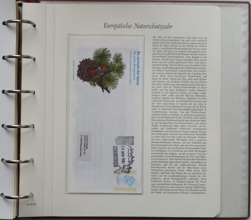 Teminė kolekcija "Europos gamtos apsaugos metai", BOREK albume