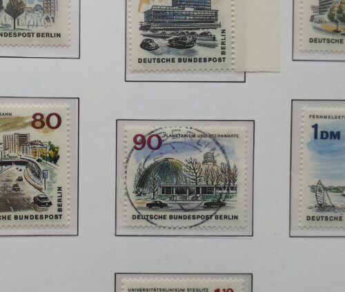 Vakarų Berlyno 1960-1976 metų pašto ženklų kolekcija KABE albume