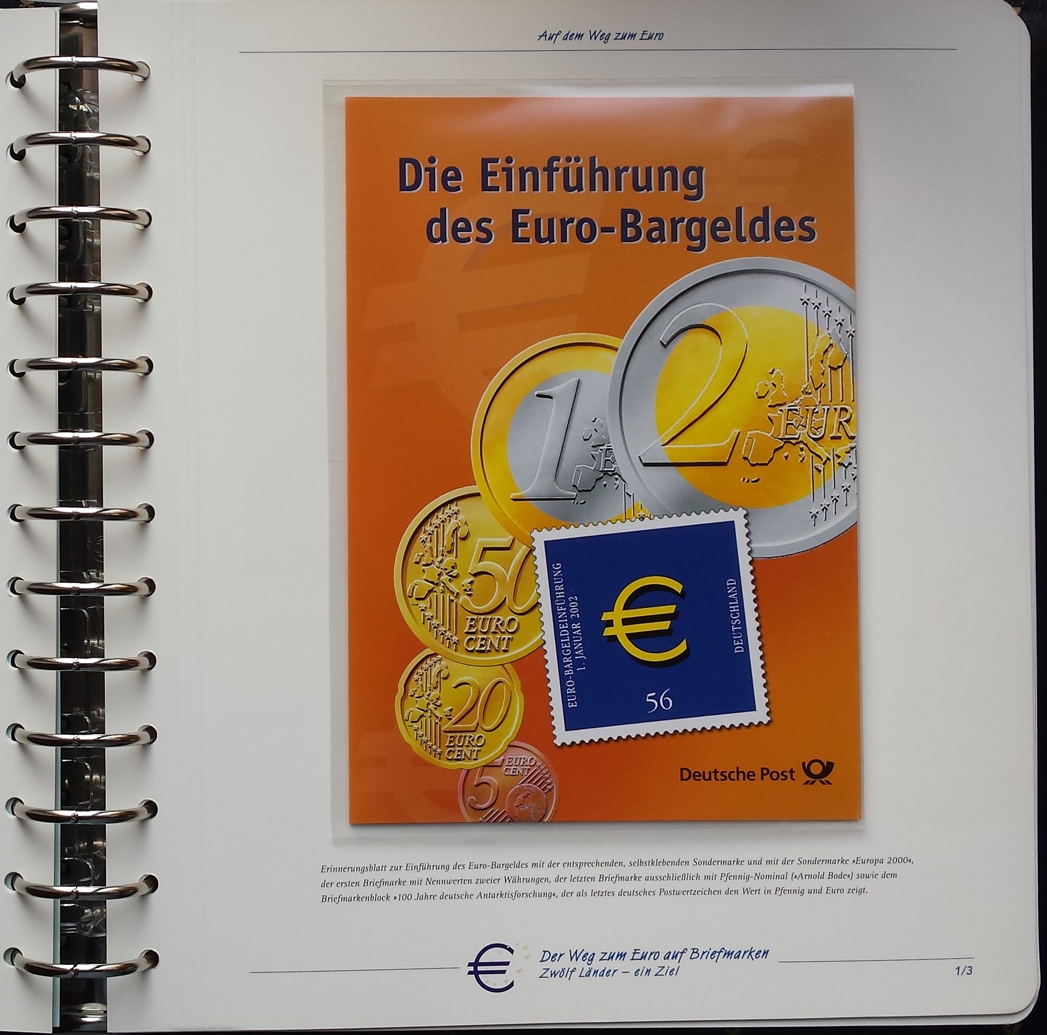 Teminė kolekcija "Euro kelias pašto ženkluose" Teminė kolekcija "Euro kelias pašto ženkluose"