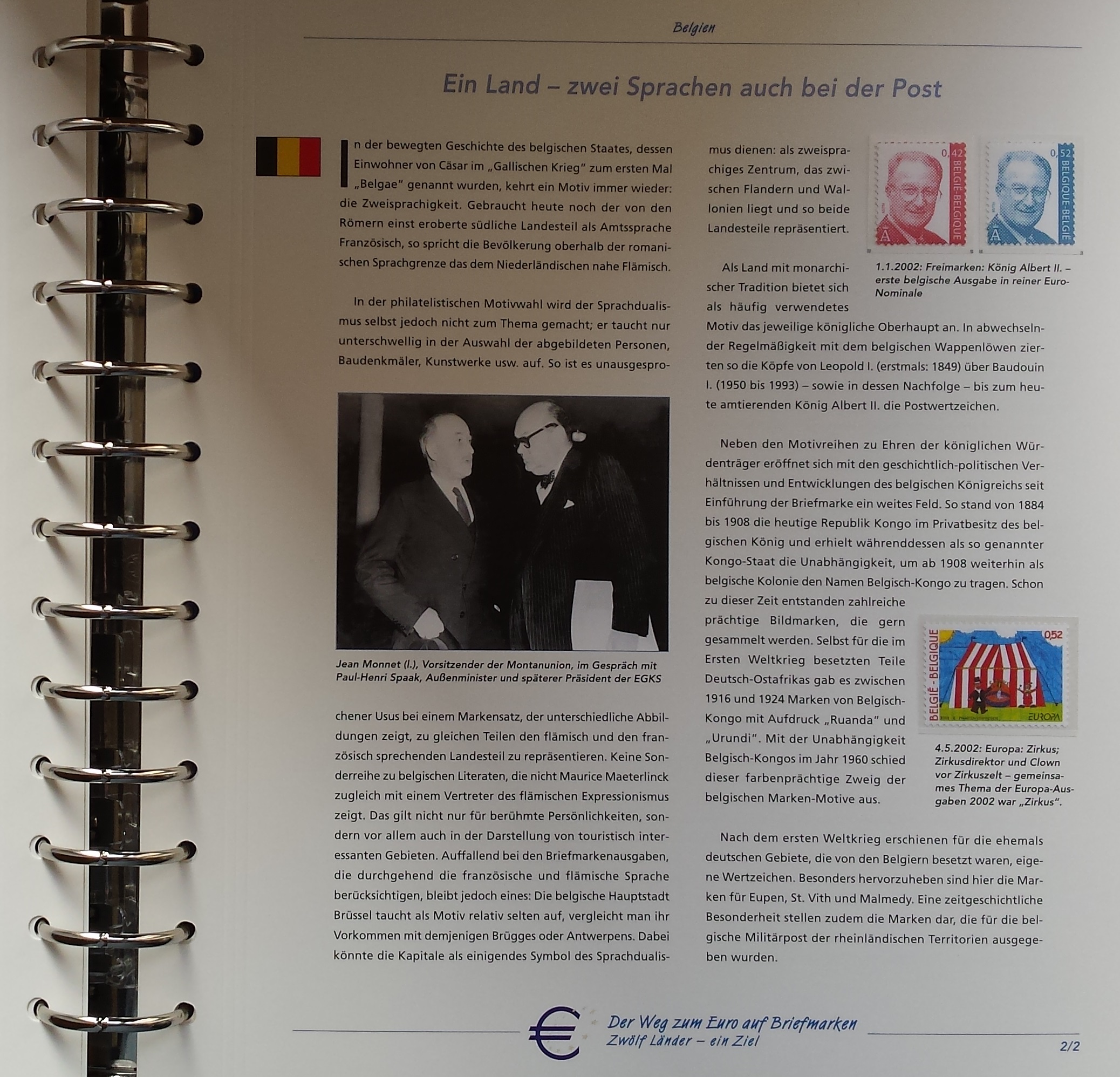 Teminė kolekcija "Euro kelias pašto ženkluose" Teminė kolekcija "Euro kelias pašto ženkluose"